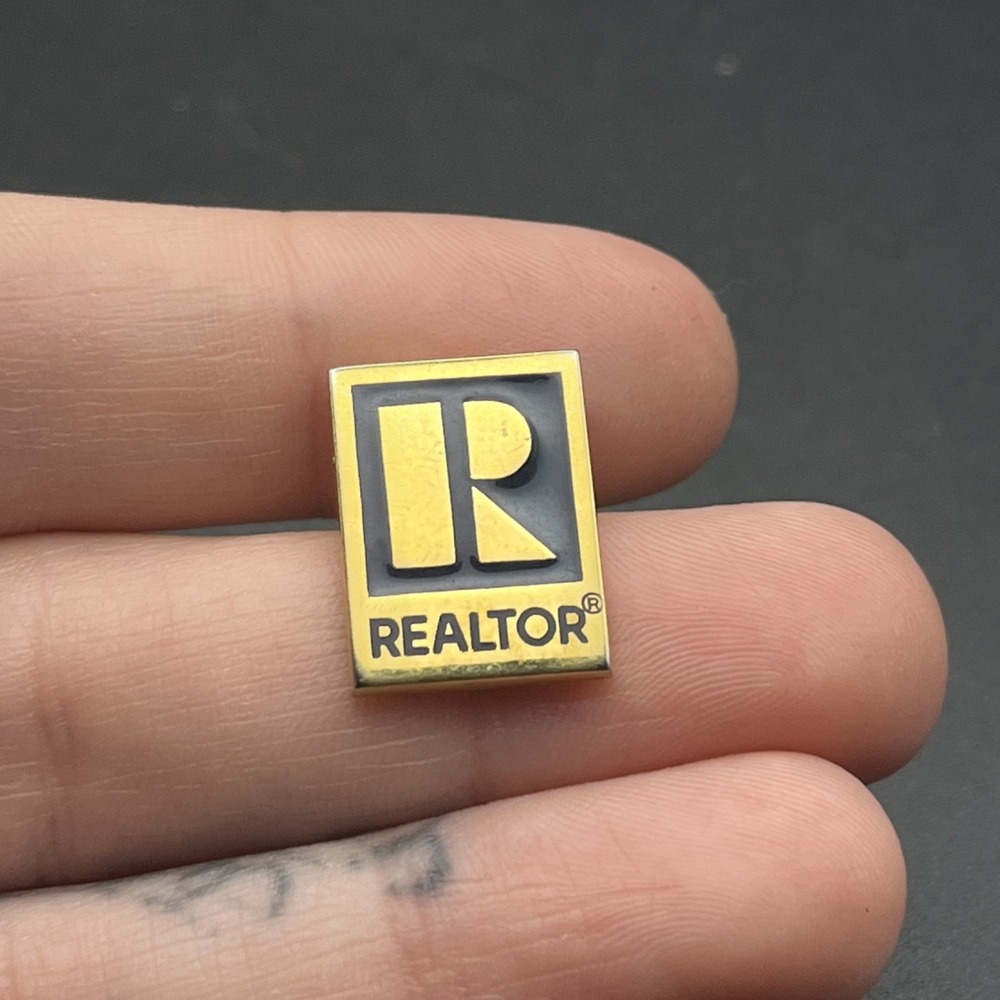 Realtor Real Estate Company Lapel Hat Pin